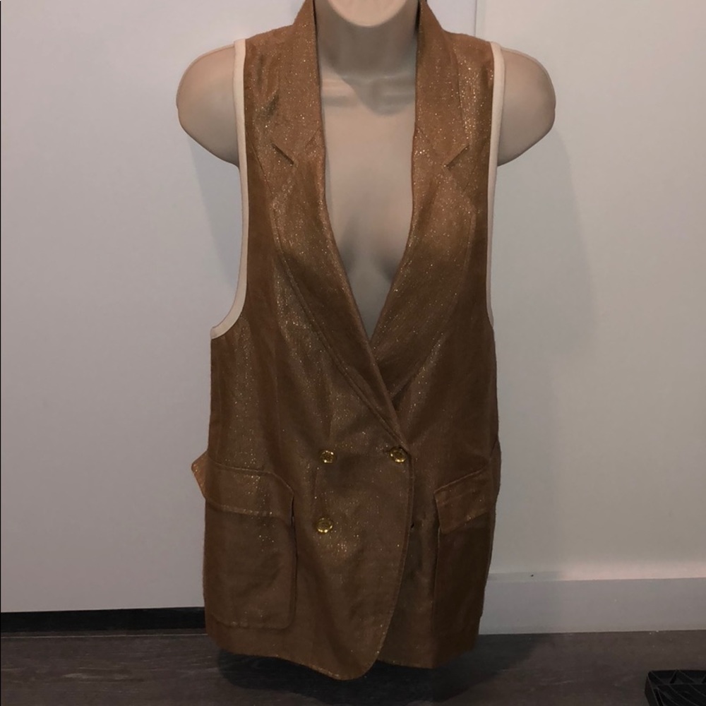 Vintage Walter Baker Mini Dress Vest sz XS